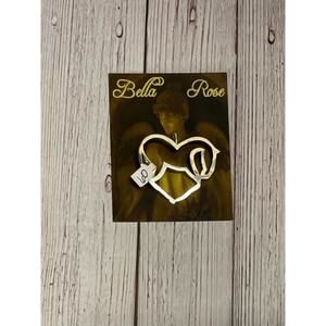 NEW ALA BLANCA JEWELRY horse pendant in silver